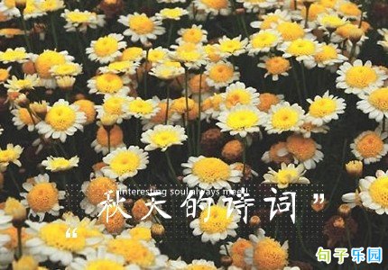 有意境的秋天诗词 描写秋天的优美诗词句