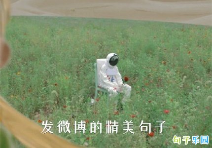 发微博的精美句子